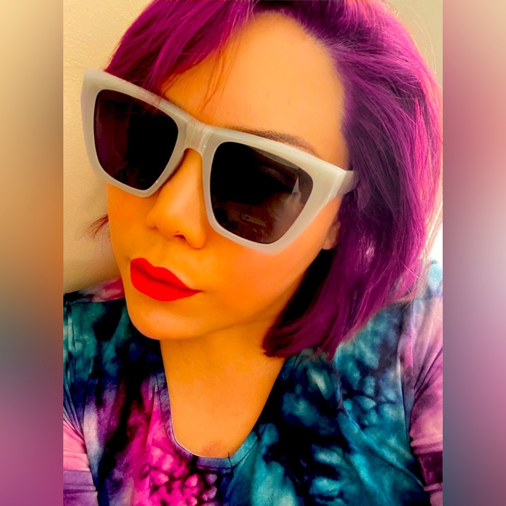 Pastel Mint Gray Sunglasses